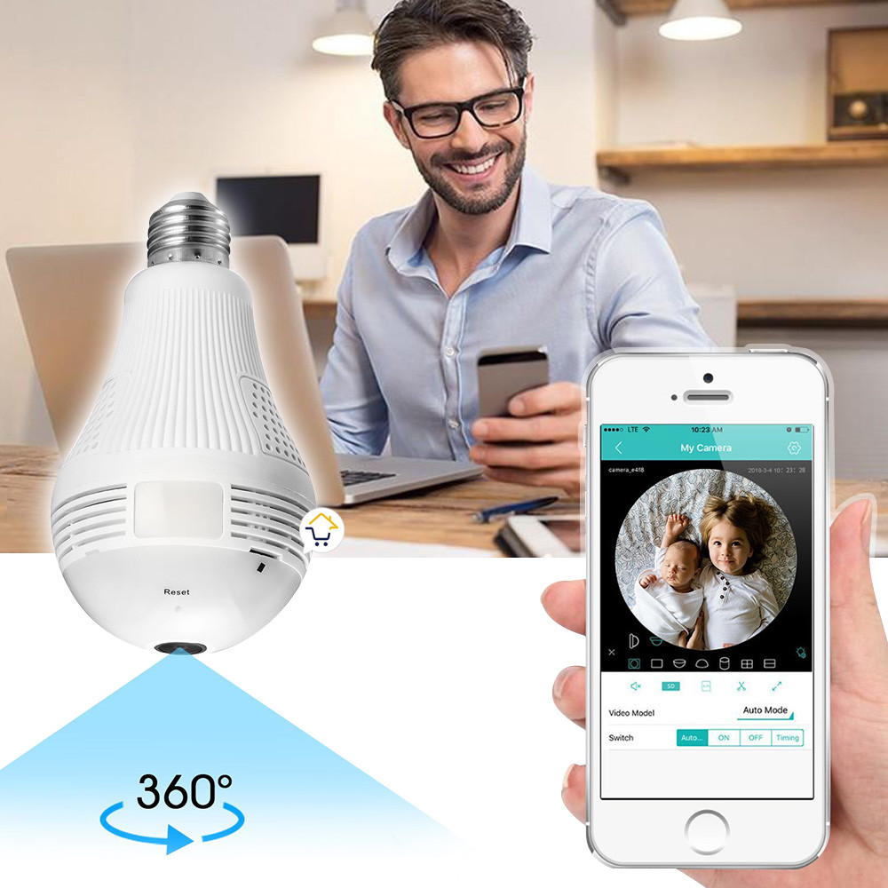 Camara Seguridad Panoramica Wifi B13lV2